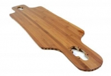 Koston Profi Longboard Bambus Fiberglass Drop Through Deck Flex 2 (39 x 9.5 Inch) -