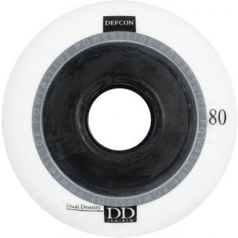 Longboard Defcon Rollen Weiß 4er Pack 80mm -