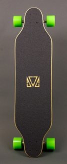 Longboard Madrid - Paint Stripes - Top Longboard Komplettboard - Modell 2013 - 