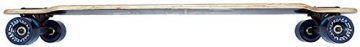 Longboard mit Sklette 39 INCH in schwarz Gothik ABEC-9 Lager Ahornholz 9 Lager Kanada NEU & OVP - 