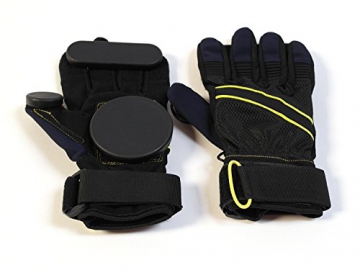 MAXOfit® Downhill Slide Handschuhe mit Kevlareinlage für Skateboard und Longboard -