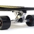 MAXOfit® Kunststoff Longboard XP 5.0 (schwarz/gelb), 92 cm, extrem robust und sehr gut lenkbar, der neueste Trend - 
