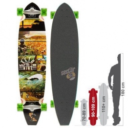 Sector 9 Longboard Voyager Complete, One size, CF141 -